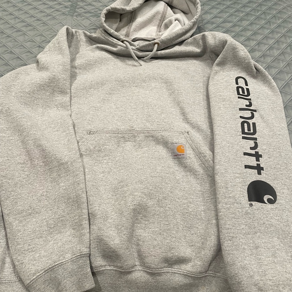 Men’s Carhartt hoodie, size large.